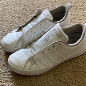 low top white adidas